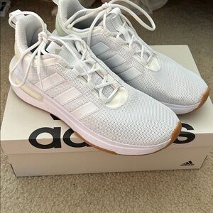 Adidas White Sneakers - Racer TR23